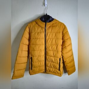 Men's Mustard Puffer Jacket